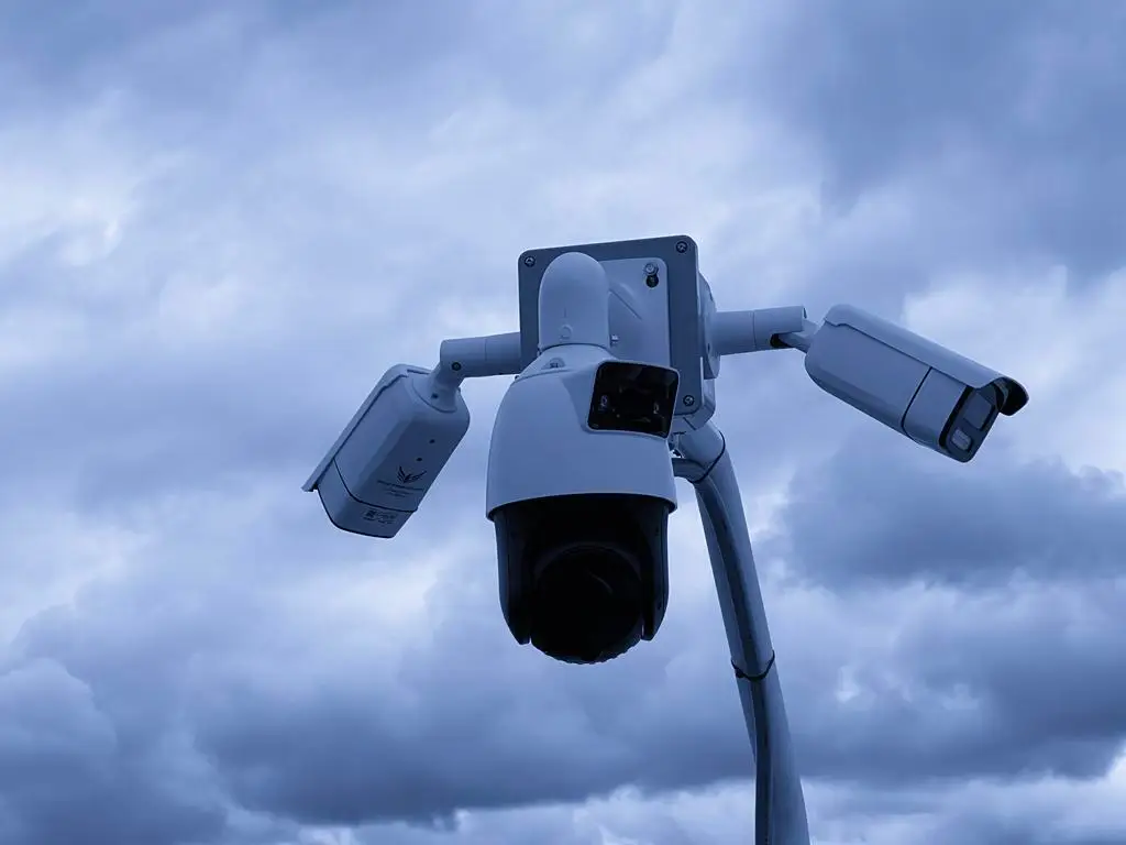 PTZ Camera with active threat intelligence
