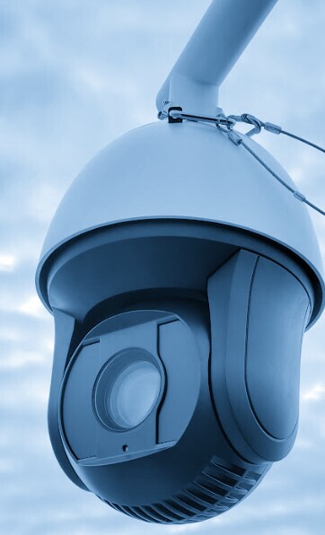 Security Cameras running advanced video analytics