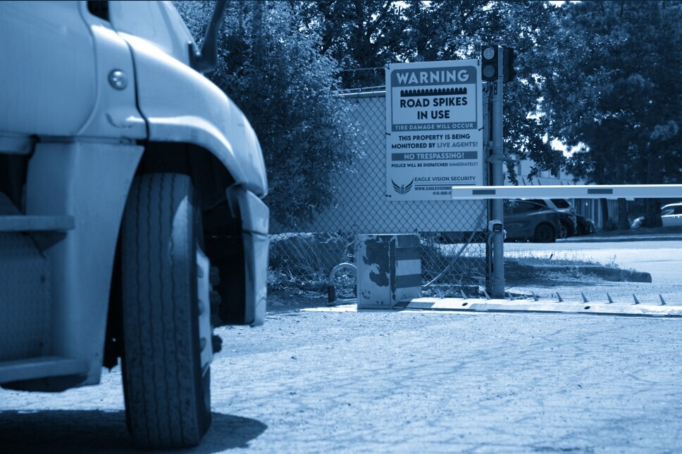Truck Yard Security California