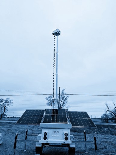 Solar Trailers for Construction Site Security in Toronto