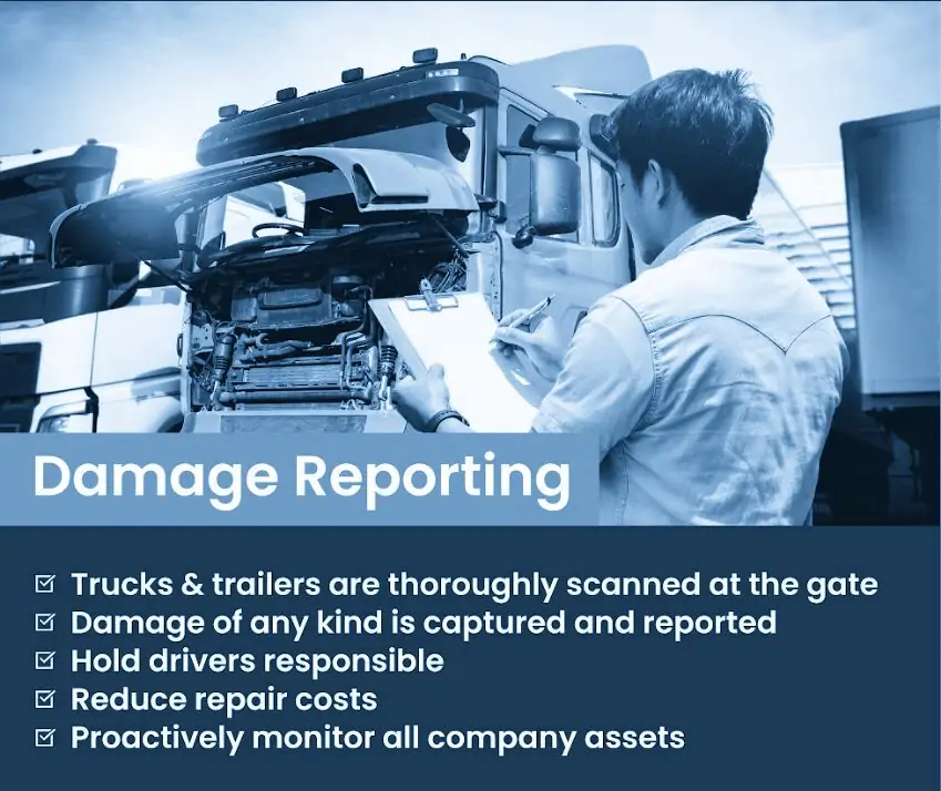 automatic damage reporting service