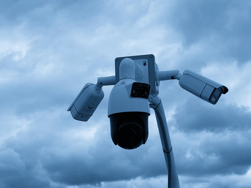 Commercial CCTV camera for security monitoring