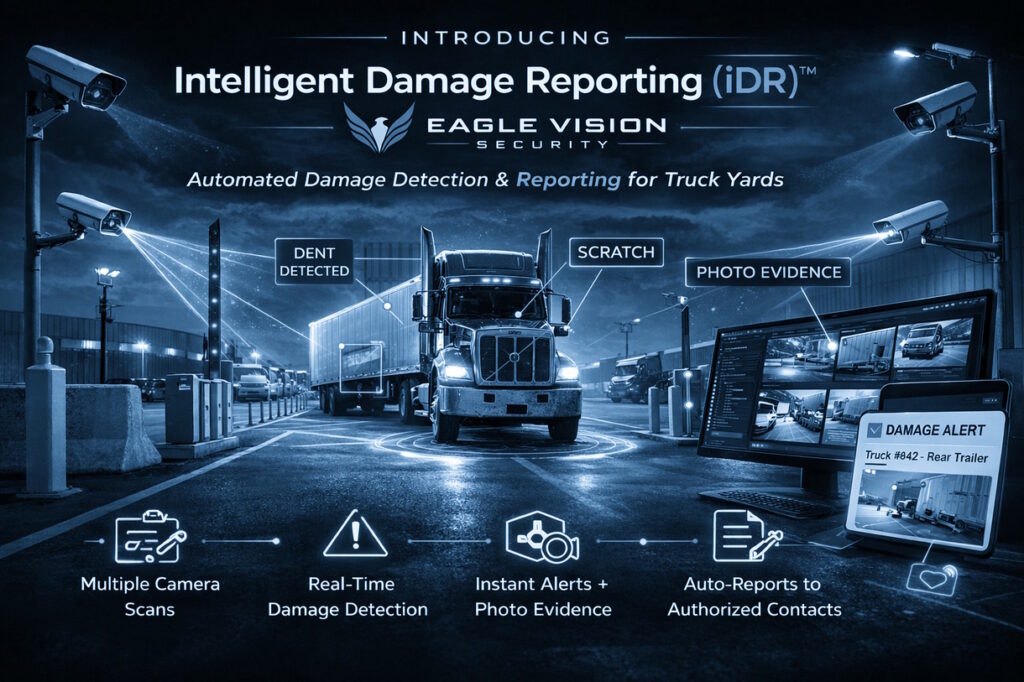 Perimeter Security Systems for Truck Yards | Eagle Vision Security
